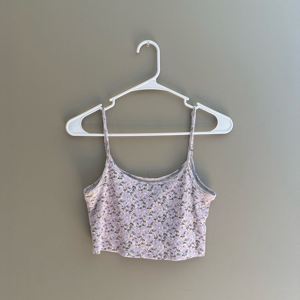 Hollister Lavender Floral Camisole